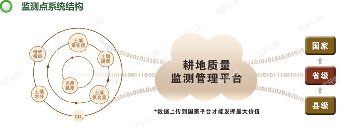 耕地質量監(jiān)測點系統(tǒng)結構