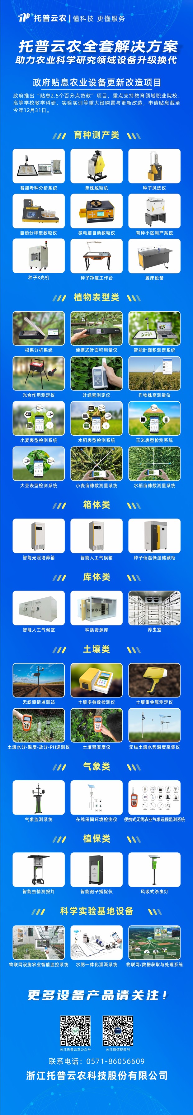 貼息貸款采購科學儀器 托普云農(nóng)助力設備更新改造